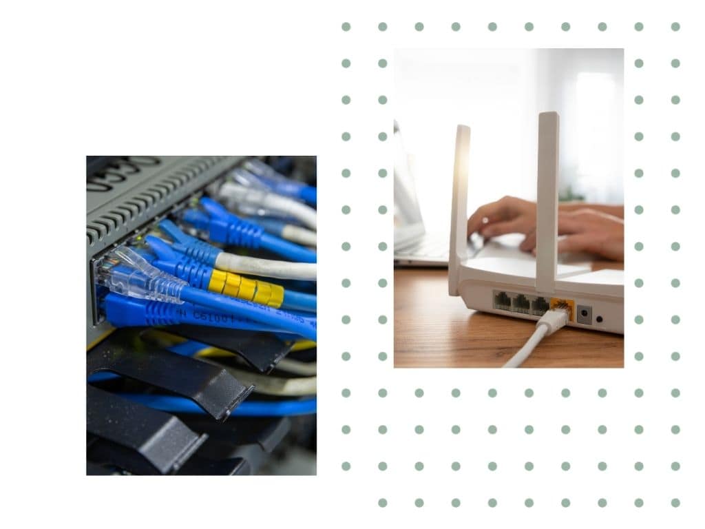 Data cabling installation in Margaret River business